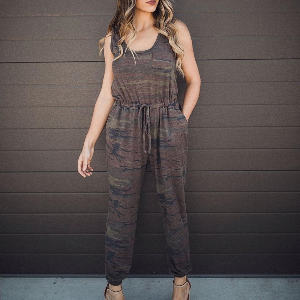 Camo Jumpsuit
